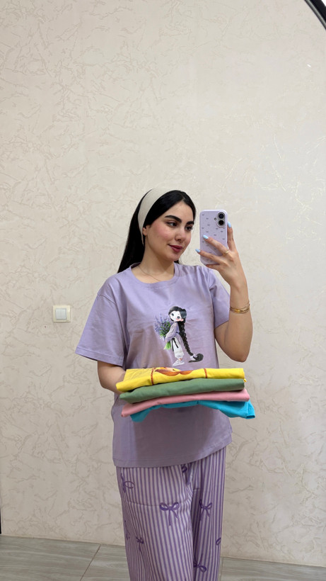 تیشرت و شلوار عروسکی🥹🎀