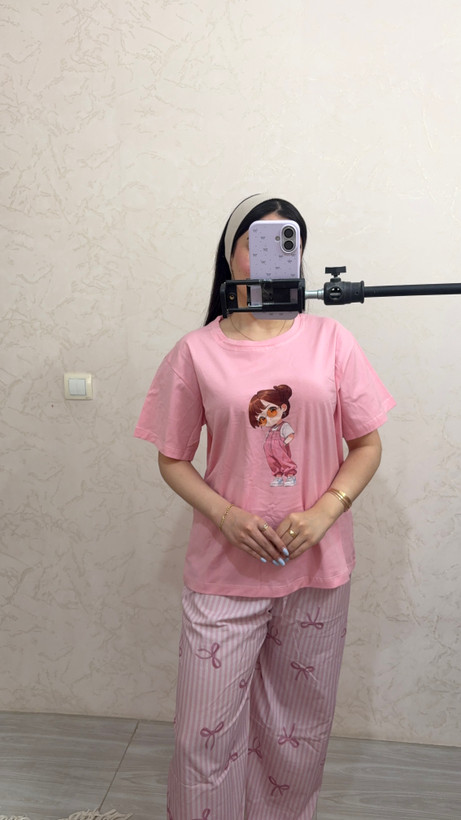 تیشرت و شلوار عروسکی🥹🎀
